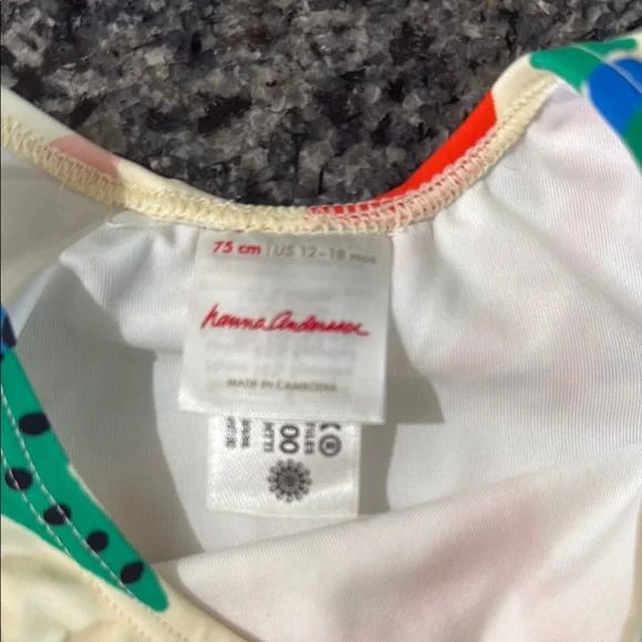 Colorful Kids Swimwear with Sea Life Design